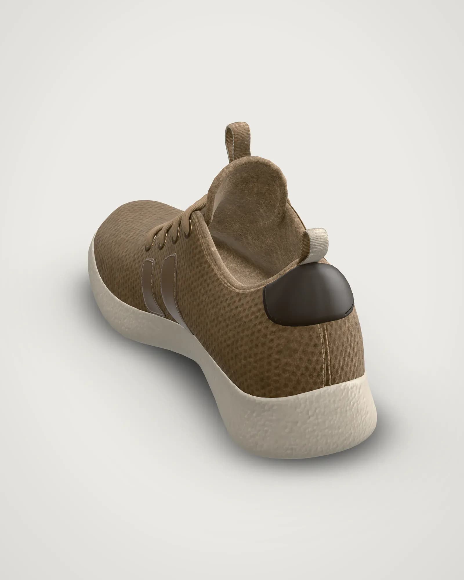 New Balance 204L 'Mushroom Arid Stone', detalle del talón